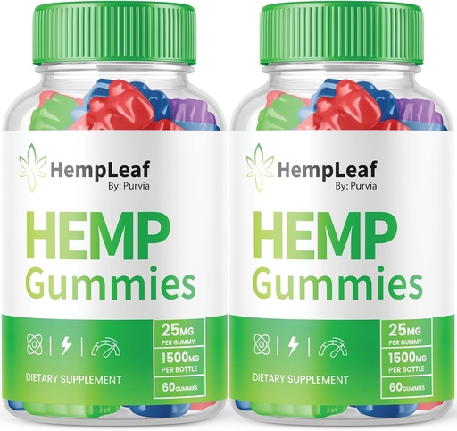 [BRSRAZT2CUAWKE3B] (2 Pack) Hemp Leaf Gummies - Official Formula - Hemp Leaf Gummies with Hemp Extract, Advanced Strength Zen Performance Hemp Blend, Zen Boost Hemp Gummies Maximum Strength, Zen Gummies (120 Gummies)