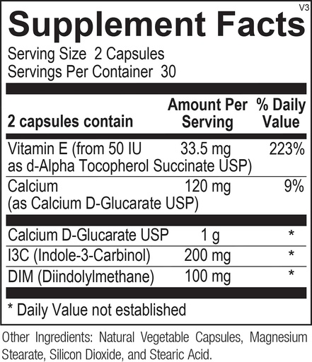 [BRSW2FAPCUHQMDQZ] 5A CDG EstroDIM 60ct, 60 Count (Pack of 1)