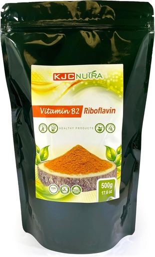 [BRSWYEACBF6GMCTU] Vitamin B2 Powder 500 g (17,6 oz) RIBOFLAVIN