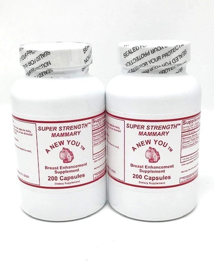 [BRSWYCT3CUCR6HL4] Super styrke mammar Capsules For krysskledd menn og trans-kvinner 400 kapsler