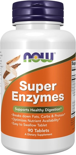 [BRSWIZDQCEDBSD34] Super Enzymes 90 Tablets