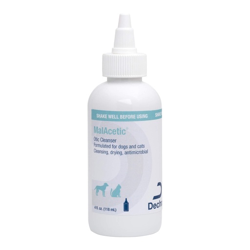 [BRSROEICO4FRAAI4] MalAcetic Otic Cleanser for Dogs and Cats, 4 oz