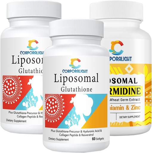 [BRSROCAFBEFW2D3L] Liposomal Glutathione Supplement, Liposomal Spermidine Supplement