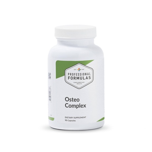 [BRSWK2QECIIQKEL2] Professional Formulas Osteo Complex – Bone Density Support with Calcium, Microcrystalline Hydroxyapatite Plus Magnesium, D3 & Boron for Maximum Absorption* - Gluten Free, Hypoallergenic, 90 Capsules