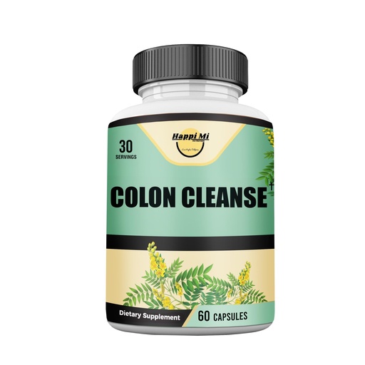 [BRSRMCQNOYMRE3Q3] Colon Cleanse, Colon Detox, All Natural Herbal Formula, Support Healthy Bowel Movements, Gut Health & Healthy Metabolism Support, Non-GMO - 60 Vegetable Capsule 30 Servings