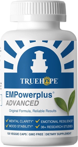 [BRSWIAQ4DN7RGFTK] EMPowerplus Advanced Multivitamin for Women and Men - Broad-Spectrum Essential Multivitamin and Chelated Minerals to Support Cognitive Functions - Original Formulation - 120 Capsules