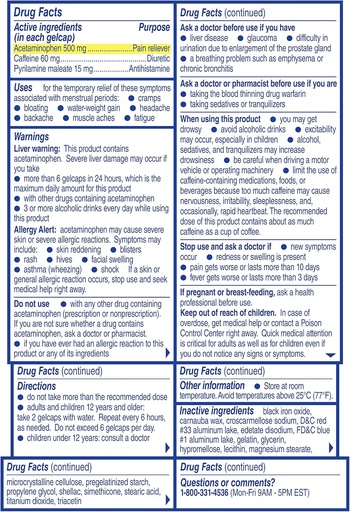 [BRSWKGYIBJ5BUEDU] Midol Complete Menstrual Pain Relief Gelcaps with Asetaminophen for Mentrual Symptom Relief - 24 Count (Pack of 8)