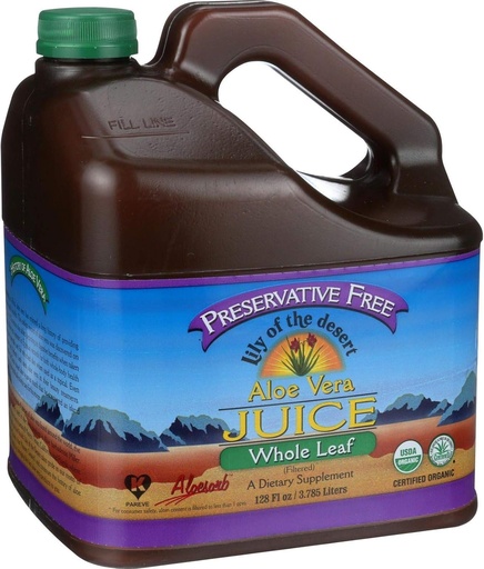 [BRSWIZLRCZ6A4GDG] Lily Of The Desert Aloe Vera Gel, Whole Leaf, Filtered, 1 Count