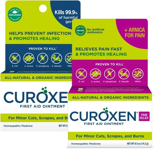 [BRSROYATDMHBYELA] CUROXEN Aid Office Ontment Bund | All-Natural & Organic Ingritic Ingradients | 2 แพค บุนเดิล