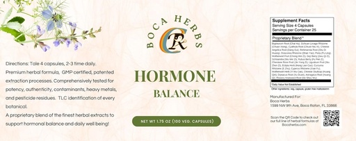 [BRSRA2Q5DMMWEEQ4] Homone Balance Vegan Capsle, White/Green