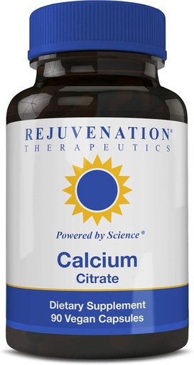 [BRSWGAIBOEHBUFDX] Rejuvenation Therapeutics Calcium Citrate, 90 Vegan Capsules