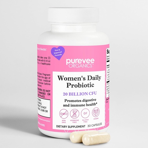 [BRSRMZQCCMHGGYDV] Vaginal Probiotics for Women, 13 Essential Probiotic Strains, Vaginal + pH Balance for Women Pills and Urinary Tract Health, 30 Caps