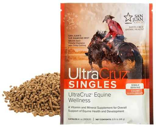 [BRSWKFAMBIFGK3LG] UltraCruz® Equine Wellness, 60 Singles