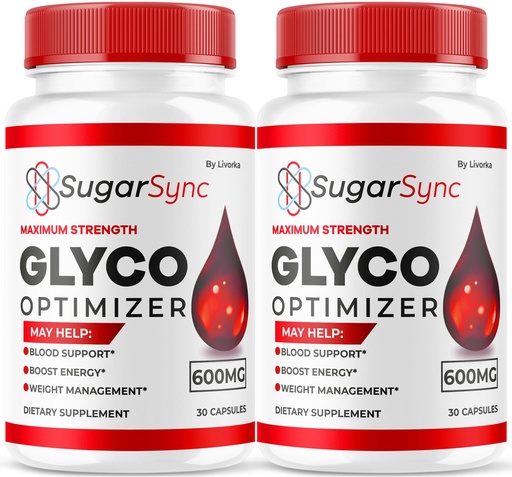 [BRSRAADQAR5AMYA2] (2 Pack) Sugar Sync Glyco Optimizer, Sugar Sync Glyco, SugarSync, SugarSync Glyco, Sugar Sync Glyco Optimizer Reviews, 60 Capsules