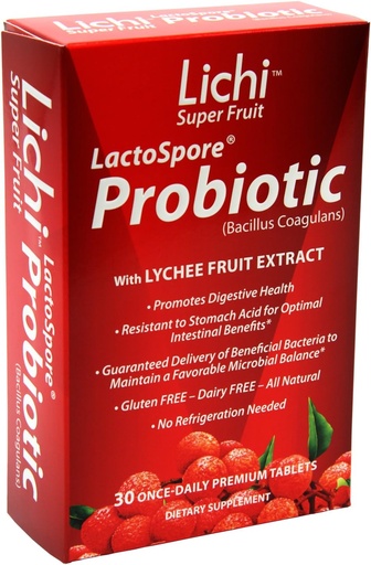 [BRSWIZQ7AUDQAYI5] Lactospore Probiotic, 30 Count