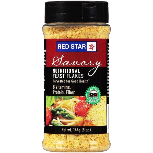 [BRSWIFQMCMHRAGT6] Red Star Nutritional Yeast VSF Mini Flake 5oz (pack of 2)