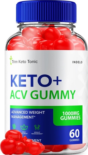 [BRSROBIPBUFWM23V] Trim Keto Tonic Keto ACV Gummies, Trim Keto Gummies Weight Management Supplement, Trim Keto Tonic Reviews with Apple Cider Vinegar Vitamin B12 Trim Keto Tonic Advanced 1000mg ACV Gummies (60 Gummies)