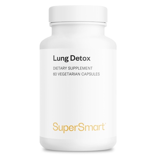 [BRSWYZ36PIBGYYLV] Supersmart - Lung Detox (Advanced Formula) - with Quercetin, Bromelain, Curcuminoids, EGCG | Non-GMO & Gluten Free - 60 Vegetarian Capsules