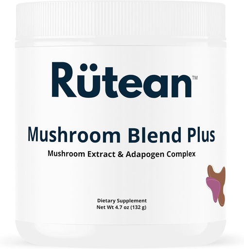 [BRSRAZI6AUJRQEL3] Mushroom Blend Plus - 11 in 1 Complex Nootropic & Adaptogens Blend for Immune Boost, Cognitive Function and Energy Support - 4.7 oz - Add to Coffee/Tea/Smoothies - 60 Servings (60 Days Supply)