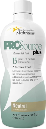 [BRSWGYL4BACWGADU] Liquid Collagen peptides Type I, III 15 Grams Protein per oz. | Plus Neutral Bottles 4 Pack Medtrition|