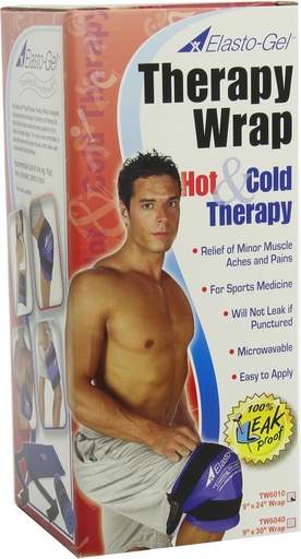 [BRSWIYQ2OYHB6ELU] Elasto Gel, Hot/Cold Wrap, 9 X 24,