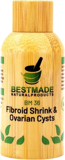 [BRSWIHY4OYBRWGDG] Fibroid Shrink & Ovarian Cysts BM36 - Helps Shrink Fibroids and Ovarian Cysts, Balance Estrogen Levels and Prevent Regrowth, Support for Menstrual Pain and Painful Intercourse, 30 mL Drops | Bestmade