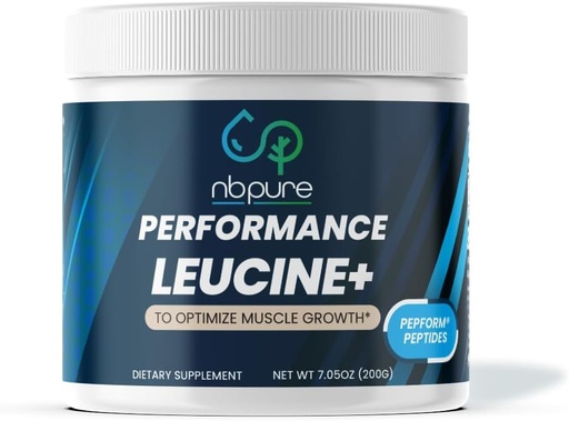[BRSRAYIHC4JQECD6] nbpure Performance Leucine+: PepForm™ Leucine Peptides – Essential Post-Workout Amino Acid for Muscle Building & Recovery + Reducing Muscle Wasting