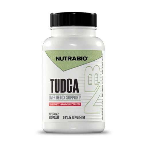 [BRSROCY2BEARYDTF] Nutrabio Tudca Liver Detox Support, 250 mg, 60 Capsules