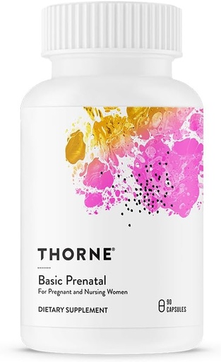 [BRSWIHL4PINBY2TI] THNE - Prenatal bàsic - Bé-Recercat Multi per a Pregnant i Nursing Includes 18 vitamines i Mines, Plus Choline - Guten, Day & Soy-Free - 90 Capules - 30 Servings