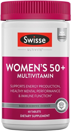 [BRSWGBI6CQMAYYDZ] Swisse Daily Multivitamine pentru femei 50 și peste 