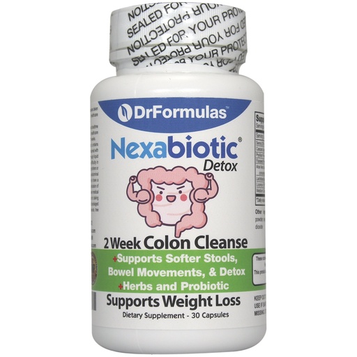 [BRSWGZQ3CMIQYAY4] DrFormulas Probiotics for Women Weight Loss | Men & Women Colon Cleanse Detox | Nexabiotic 2 Week Fast & Quick Pills, Diet Supplements (Not Tea)