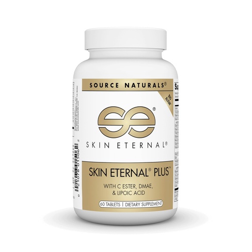 [BRSWIYQCPIEBE3QZ] Source Naturals Skin Eternal Plus, with C Ester, DMAE, & Lipoic Acid - 60 Tablets
