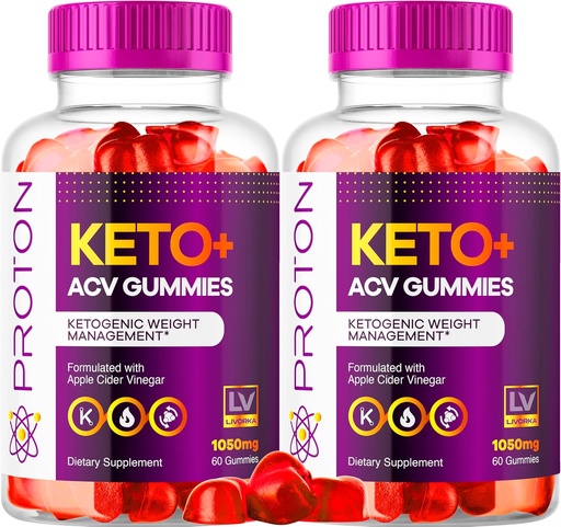 [BRSROCQDBUFBOH3G] (2 Pack) Proton Keto ACV Gummies, Proton Keto Plus ACV Gummies 1050MG, Proton Keto, Keto ACV Gummies Advanced Proton Apple Cider Vinegar Support, Proton Keto ACV Gummy Reviews, 120 Gummies