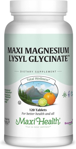 [BRSWKH35CF7GKAL5] Maxi Magnesium Lysyl Glycinate Capsule - Καλύτερη απορρόφηση- 120 κάψουλες-Kosher