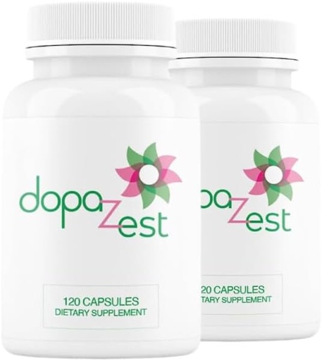 [BRSROHD2BYGRACLV] DopaZest- Support for Mental Clarity, Covid Brain and Brain Fog*. (120 Capsules) 2 Pack
