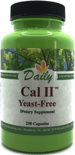 [BRSWG2YQAEPAA2DG] Daily Manufacturing Cal-II™ Yeast-Free (Calcium Carbonate & Hydroxide)