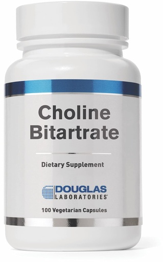 [BRSWIYIPBIDWYHDI] Douglas Laboratories Choline Bitartrate | Supplement to Support Liver, Neurological and Heart Health, Mental Focus, and Nervous System* | 100 Capsules
