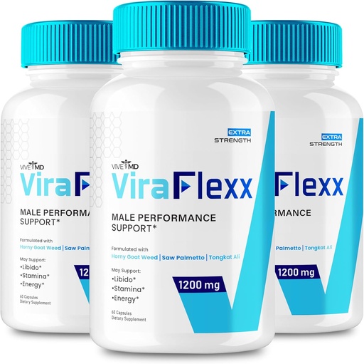 [BRSRAZD5AAGQI2D6] VIVE MD ViraFlexx per als homes, ViraFlex Maleinging - Màxim rendiment, tots els Piells de força Excel·lèptil, ViraFlex Pros Suport global de Sanitat, Viraexx Reviews (3 paquet)