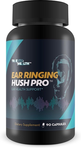 [BRSROFIECEAQIAL2] Ear Ringing Hush Pro - Tinnitus Relief for Ringing Ears - Hearing Support Supplement - Support Reduced Swelling & Improved Circulation for Ear Ringing Relief - Natural Formula Ear Ringing Pills