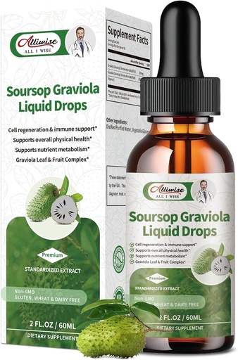 [BRSRAAALA4ARGA35] Soursop Graviola Levélkivonat Folyadékcsepp