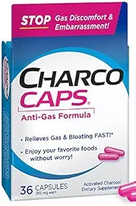 [BRSWKHQ6CMCBEETC] Activated Charcoal 260 mg Capsules 36 CP - Buy Packs and SAVE (Pack of 2)