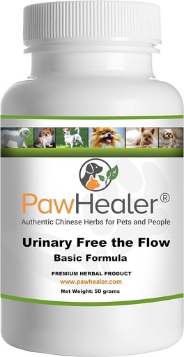 [BRSWGYIRC4OWKAAY] Urinary Free The Flow-Basic - Bladder Stones Dogs - Natural Remedy Stone Prevention in Dogs - 50 Grams-Herbal Powder - Mix into Food ...