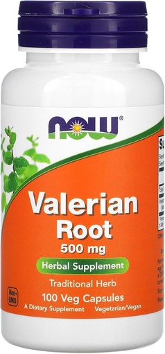 [BRSWIY35CYFBGCQZ] NOW Foods Valerian Root, 500mg, 100 Capsules