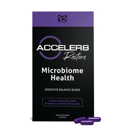 [BRSROHACDENROYI4] Bepic's Acceler8 Restore | 1 Box | 1 Month Supply | 30 Capsules | Purple Capsules | Detox and Cleanse | Gut and Digestive Health