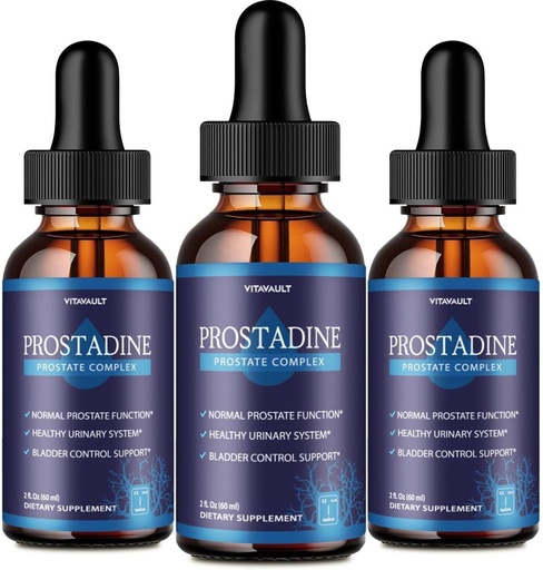 [BRSROCABDEGR4DYZ] Prostadine, Potent Prostate Support Liquid Drops, Highly-Rated Prostadine for Overall Prostate Wellness, Easy-to-Use Dropper Form (3 Pack)