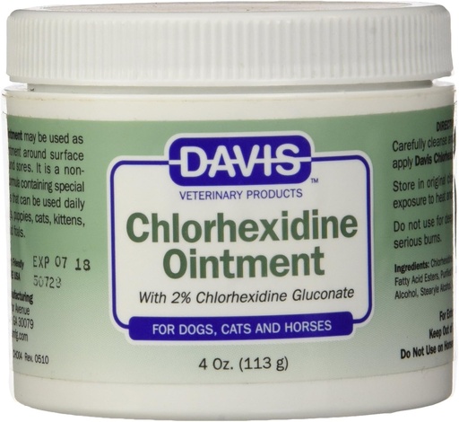 [BRSWKZLZOMPRUFTU] Davis 2% Chlorhexidine Ointment, 4 oz