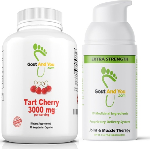 [BRSROHA5CUBWGAI3] Bundle of Tart Cherry Extract and Extra Strength Mobility Cream
