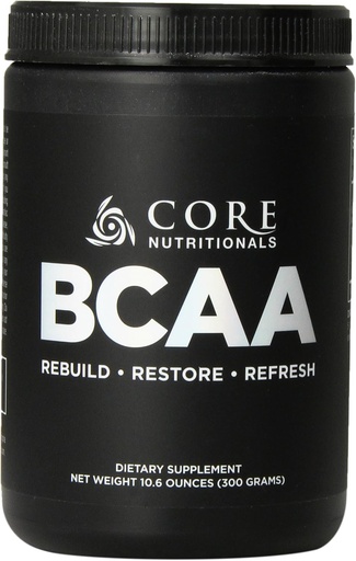 [BRSWIGIYOIEBY3LA] Core Nutritionals Bcaa Dietary Supplement, 300 Gram