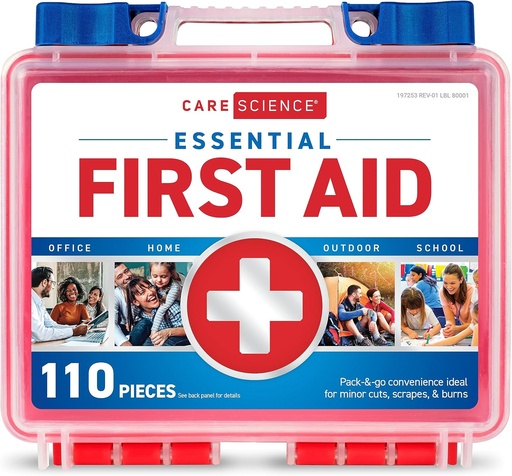 [BRSWYY33OQHB6CL7] Care Science First Aid Kit, 110 kosov 