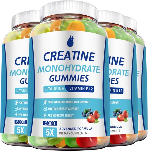 [BRSRAGI6CQGW2DLL] Creatine Gummies for Men & Women - Chewable Gummy